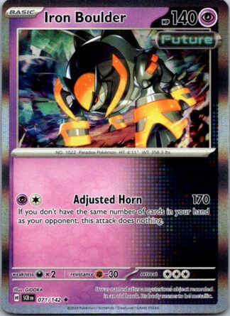 Iron Boulder 71/142 Stellar Crown (Holo) (NM-Exc Condition)