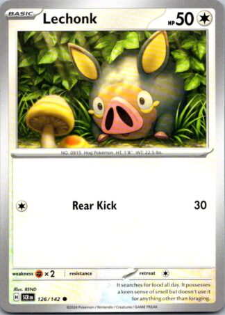 Lechonk 126/142 Stellar Crown (Common) (NM-Exc Condition)