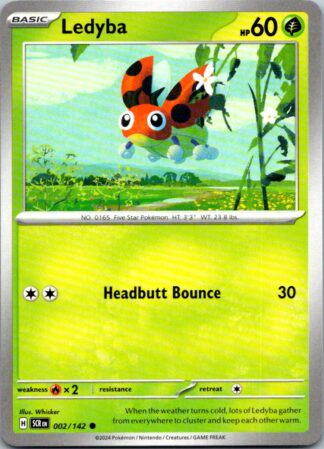 Ledyba 2/142 Stellar Crown (Common) (NM-Exc Condition)