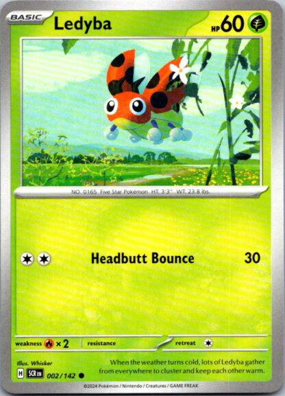 Ledyba 2/142 Stellar Crown (Common) (NM-Exc Condition)