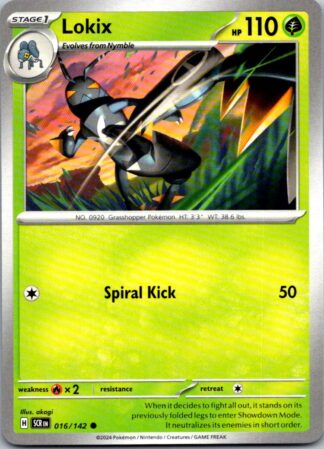 Lokix 16/142 Stellar Crown (Common) (NM-Exc Condition)