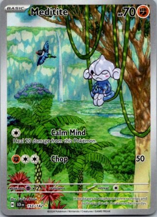 Meditite 153/142 Stellar Crown (Ultra Rare) (NM-Exc Condition)