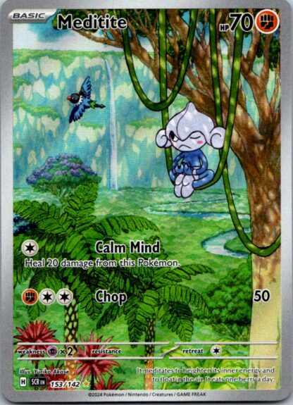 Meditite 153/142 Stellar Crown (Ultra Rare) (NM-Exc Condition)