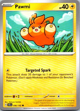 Pawmi 56/142 Stellar Crown (Common) (NM-Exc Condition)