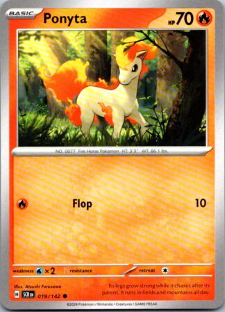 Ponyta 19/142 Stellar Crown (Common) (NM-Exc Condition)