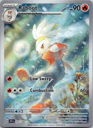 Raboot 147/142 Stellar Crown (Ultra Rare) (NM-Exc Condition)