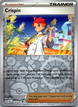 Crispin 133/142 Stellar Crown (Reverse Holo) (NM-Exc Condition)
