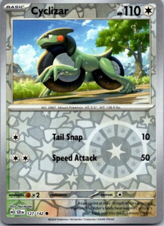 Cyclizar 127/142 Stellar Crown (Reverse Holo) (NM-Exc Condition)