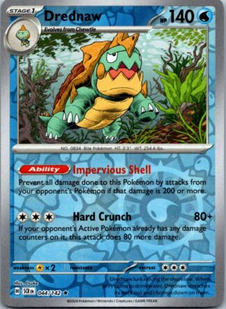 Drednaw 44/142 Stellar Crown (Reverse Holo) (NM-Exc Condition)