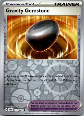 Gravity Gemstone 137/142 Stellar Crown (Reverse Holo) (NM-Exc Condition)