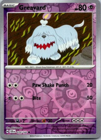Greavard 70/142 Stellar Crown (Reverse Holo) (NM-Exc Condition)
