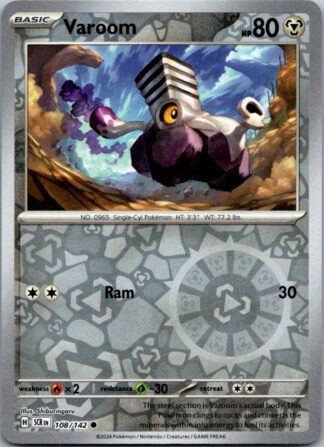 Varoom 108/142 Stellar Crown (Reverse Holo) (NM-Exc Condition)