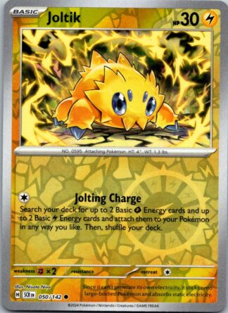 Joltik 50/142 Stellar Crown (Reverse Holo) (NM-Exc Condition)