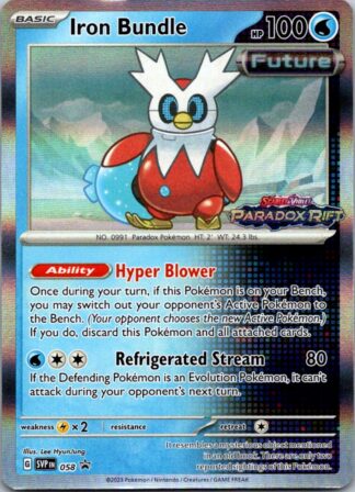 Iron Bundle SVP058 (Prerelease Holo Promo) (NM-Exc Cond)