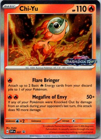 Chi-Yu SVP057 (Prerelease Holo Promo) (NM-Exc Cond)