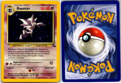Haunter 6/62 Fossil *Red Wine Shade* (Holo) (Unlimited LP Condition)