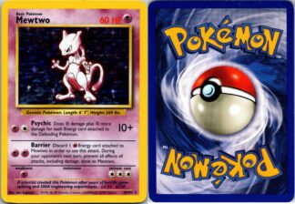 Mewtwo 10/102 Base Set (Holo) (Unlimited P Condition)