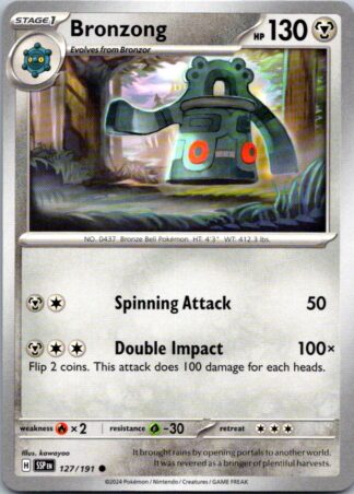 Bronzong 127/191 Surging Sparks (Common) (NM-Exc Cond)