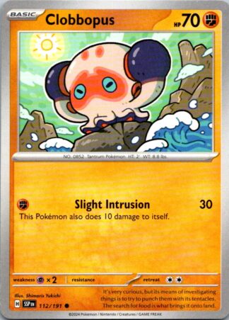 Clobbopus 112/191 Surging Sparks (Common) (NM-Exc Cond)