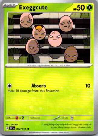 Exeggcute 2/191 Surging Sparks (Common) (NM-Exc Cond)