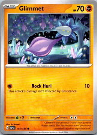 Glimmet 114/191 Surging Sparks (Common) (NM-Exc Cond)