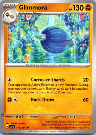 Glimmora 115/191 Surging Sparks (Common) (NM-Exc Cond)