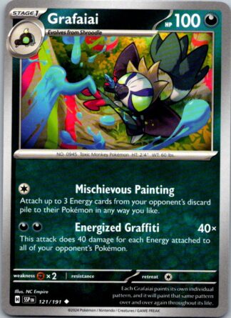 Grafaiai 121/191 Surging Sparks (Uncommon) (NM-Exc Cond)