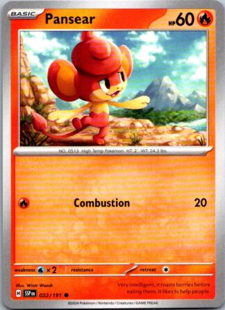 Pansear 22/191 Surging Sparks (Common) (NM-Exc Cond)