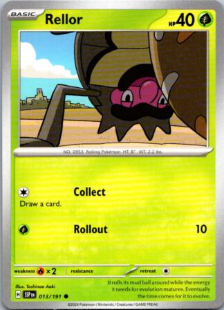 Rellor 13/191 Surging Sparks (Common) (NM-Exc Cond)