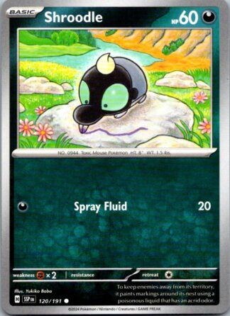 Shroodle 120/191 Surging Sparks (Common) (NM-Exc Cond)