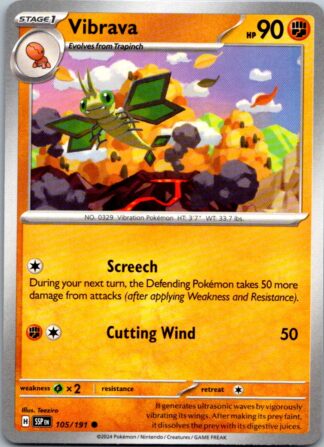 Vibrava 105/191 Surging Sparks (Common) (NM-Exc Cond)