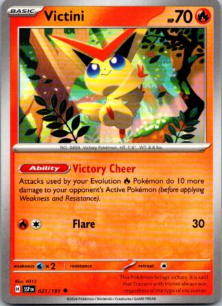 Victini 21/191 Surging Sparks (Uncommon) (NM-Exc Cond)