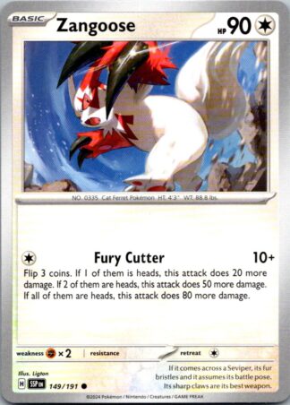 Zangoose 149/191 Surging Sparks (Common) (NM-Exc Cond)
