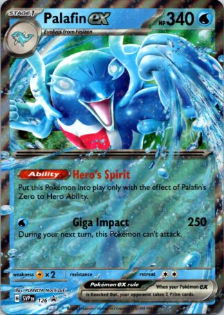 *OVERSIZED* Palafin ex SVP126 Jumbo Card Promo (Exc Condition)