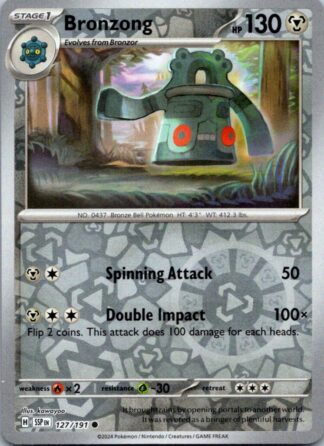 Bronzong 127/191 Surging Sparks (Reverse Holo) (NM-Exc Cond)
