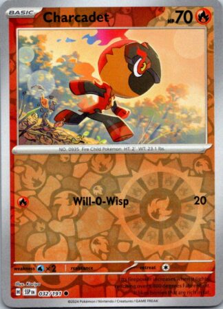 Charcadet 32/191 Surging Sparks (Reverse Holo) (NM-Exc Cond)