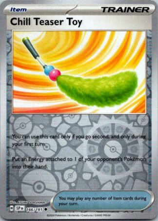 Chill Teaser Toy 166/191 Surging Sparks (Reverse Holo) (NM-Exc Cond)