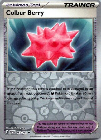 Colbur Berry 168/191 Surging Sparks (Reverse Holo) (NM-Exc Cond)