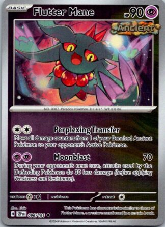 Flutter Mane 96/191 Surging Sparks (Reverse Holo) (NM-Exc Cond)