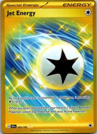 Jet Energy 252/191 Surging Sparks (Ultra Rare) (NM-Exc Cond)