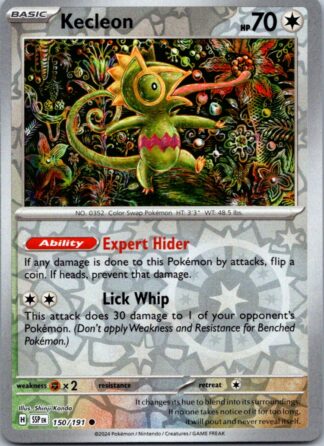 Kecleon 150/191 Surging Sparks (Reverse Holo) (NM-Exc Cond)