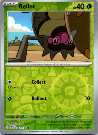 Rellor 13/191 Surging Sparks (Reverse Holo) (NM-Exc Cond)