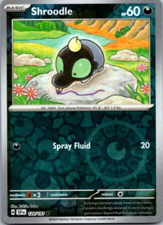 Shroodle 120/191 Surging Sparks (Reverse Holo) (NM-Exc Cond)