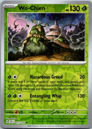 Wo-Chien 15/191 Surging Sparks (Reverse Holo) (NM-Exc Cond)
