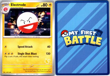 Electrode - My First Battle (Pikachu Deck) (Exc Condition)