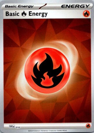 Fire Energy SVE 010 (Reverse Holo) (NM-Exc Condition)