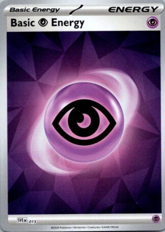 Psychic Energy SVE 013 (Reverse Holo) (NM-Exc Condition)