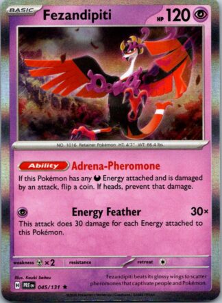 Fezandipiti 45/131 Prismatic Evolutions (Holo) (NM-Exc Condition)