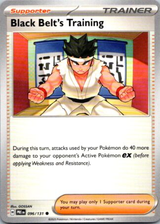 Black Belt's Training 96/131 Prismatic Evolutions (Common) (NM-Exc Condition)